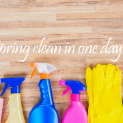 Spring clean in one day